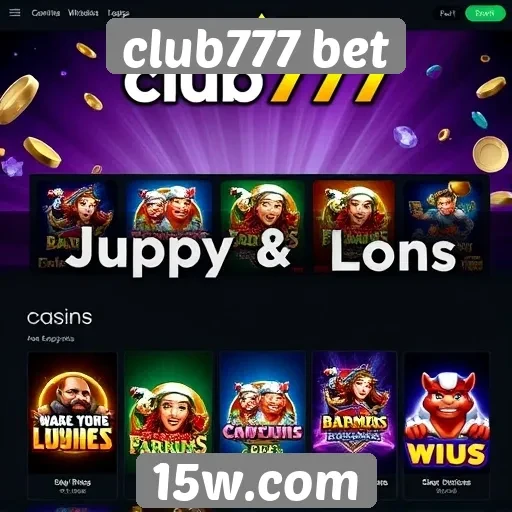 Análise das opções de jogos no site club777 bet
